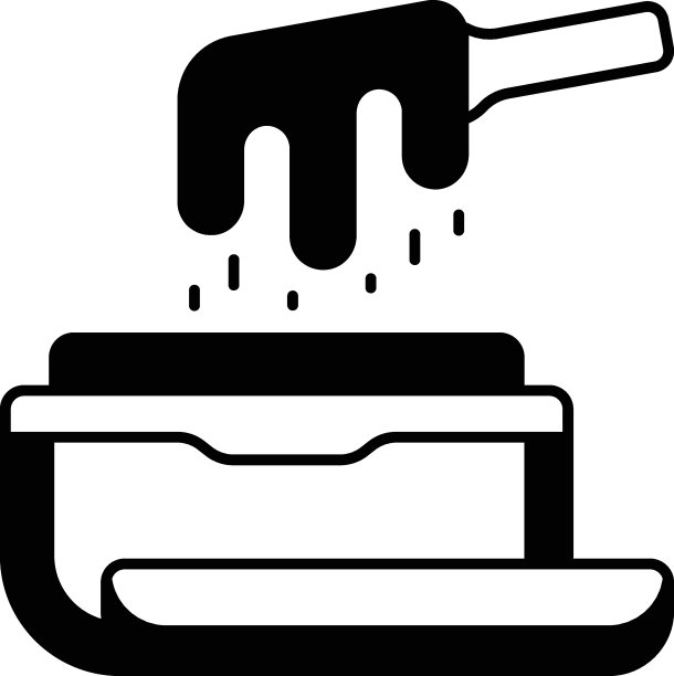 脱毛蜡罐概念，蜡包矢量图标设计，美容和个人护理符号，美容皮肤科标志，身体美学股票插图图片下载