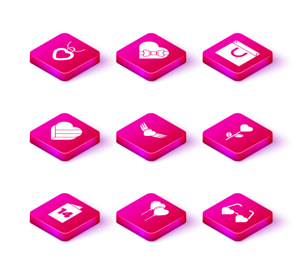 贺卡气球心形糖果图片下载