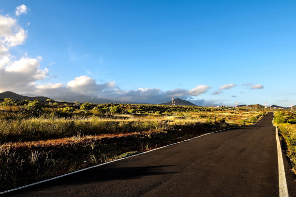 长空沙漠之路，数码，照片，影像图片下载