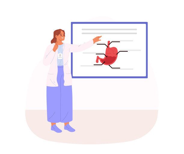 女解剖学教授在医科大学讲课，学院课堂上带着肚子图片下载