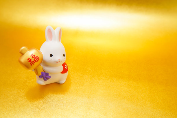 兔年贺岁材料(贺年卡)图片下载