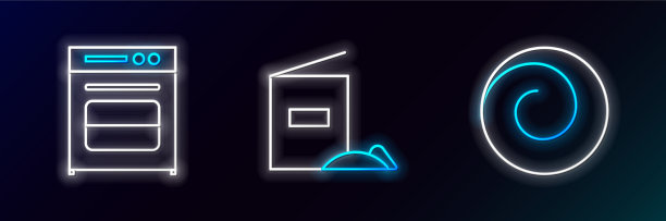 用肉桂烤箱和面粉铺好面包卷图片下载