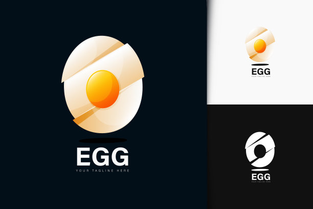 卵梯度矢量图图片下载