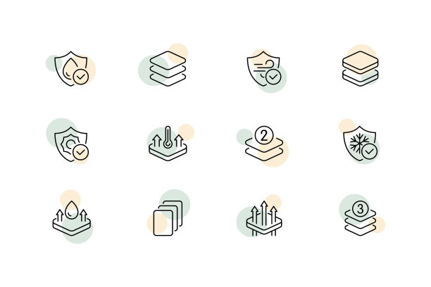 皮肤保护套装图标。保湿，护手霜，面膜，祛痘，治疗，毛孔清洁，滴，保湿。科学护理理念。矢量黑色图标在白色背景图片下载