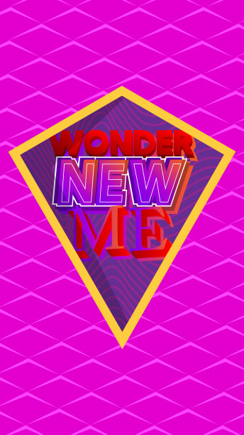 超级英雄的纹章显示奇迹新我图标。彩色漫画书风格矢量插图。图片下载