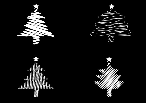 圣诞快乐和新年快乐的图标图片下载