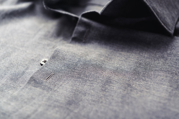 近的黑色男子衬衫。副本的空间。图片下载