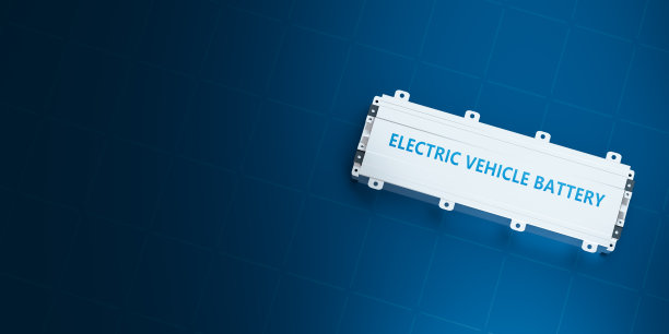 电动汽车锂离子充电电池模块内金属外壳包装汽车，新型固态锂离子电池包制造储能运输行业3D渲染图片下载