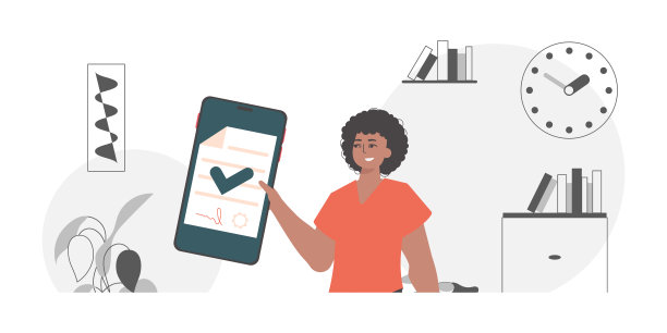 数据保护概念。聪明的合同。一个男人手里拿着一份合同。图片下载