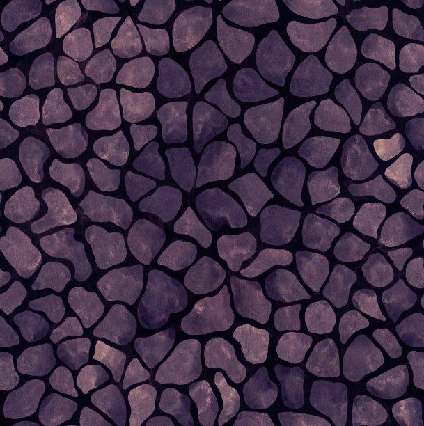 马赛克无缝模式与抽象形状的纹理纸图片下载