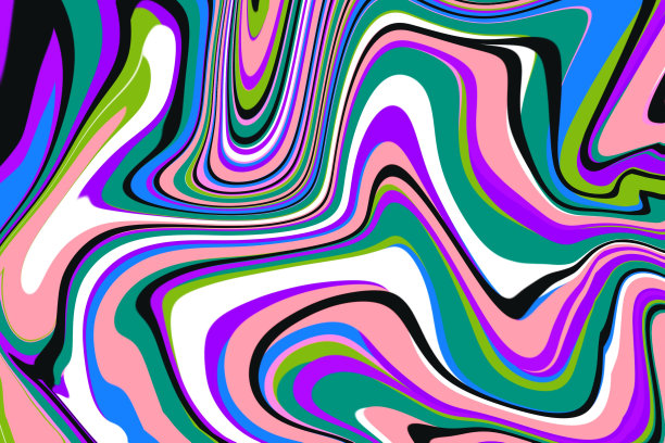 现代彩色大理石纹理。彩色液体纹理图片下载