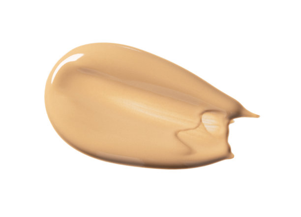 在白色底色上涂抹液体粉底图片下载