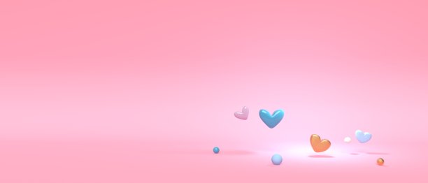 心-欣赏和爱的主题- 3D图片下载