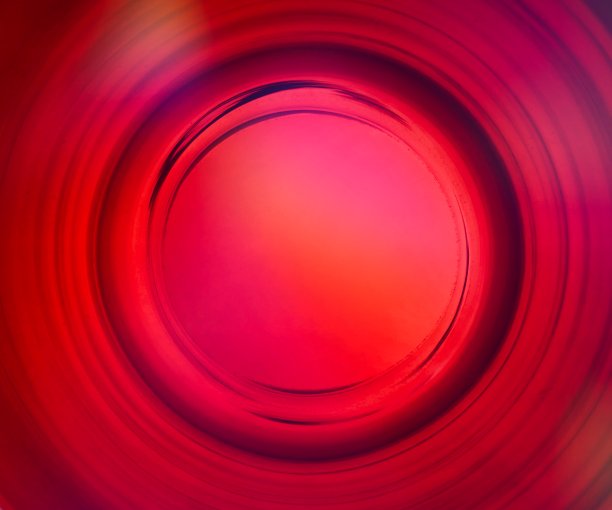 抽象圆形红色背景与深度图片下载