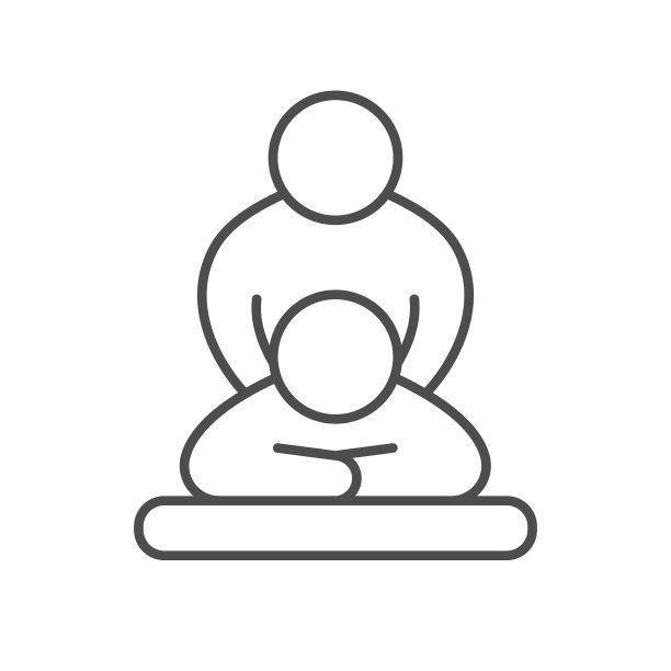 按摩程序线轮廓图标图片下载