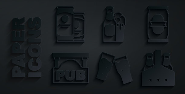 集啤酒杯啤酒可以街招牌用图片下载