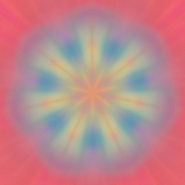 模糊的曼荼罗艺术背景。图片下载