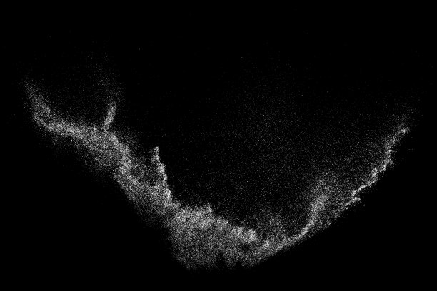 粗糙的白色颗粒状纹理。图片下载