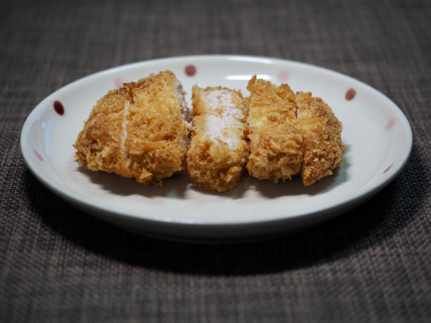 亚洲食物炸猪排图片下载