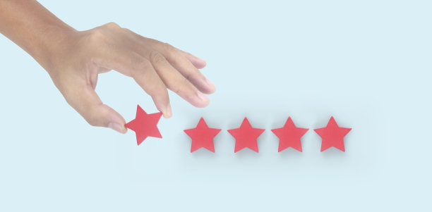 在人的手中增加了五颗星图片下载