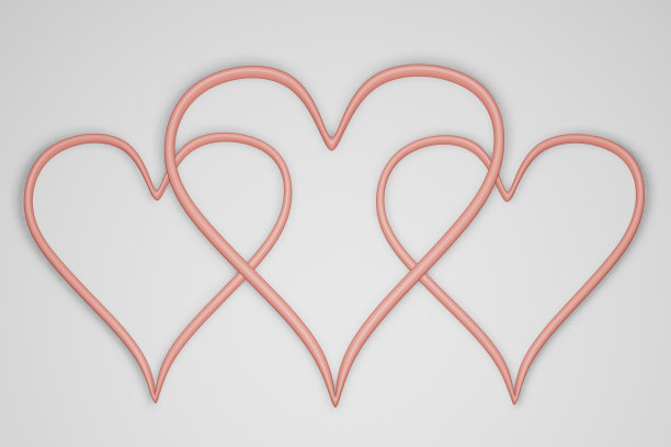 红纸心图片下载