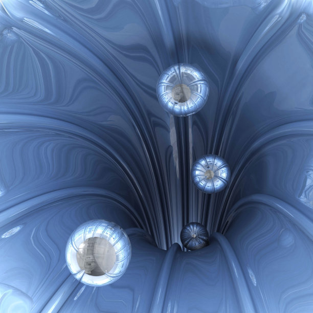 子弹落入玻璃隧道-抽象图片下载