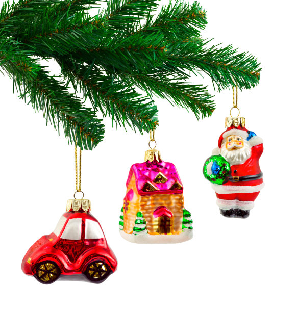 圣诞树和玩具图片下载