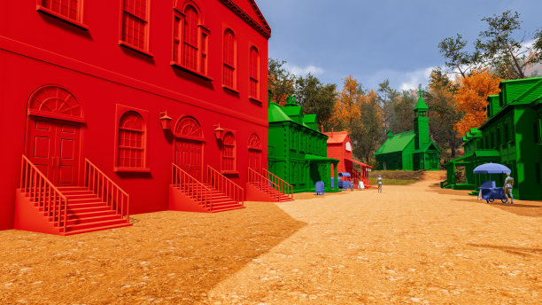 可持续发展目标、生物多样性、不断增长的经济和生态的图形资源。三维渲染图片下载