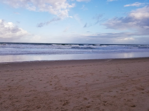 海滩上的日落图片下载