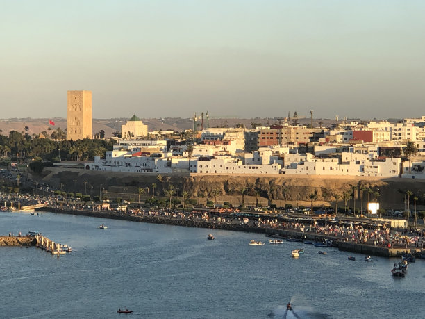 摩洛哥拉巴特全景图图片下载