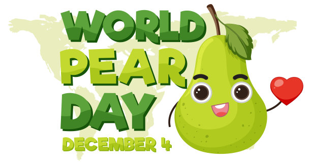 世界梨日海报设计图片下载