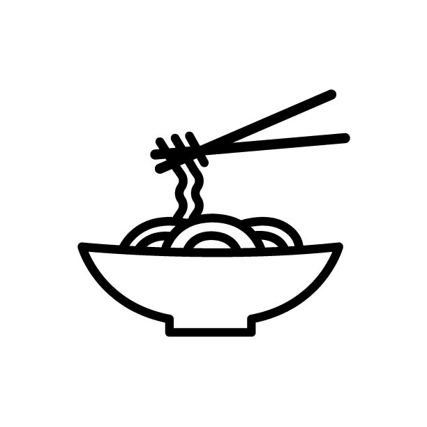 韩国菜，日本菜，中国菜。面条矢量插图。图片下载