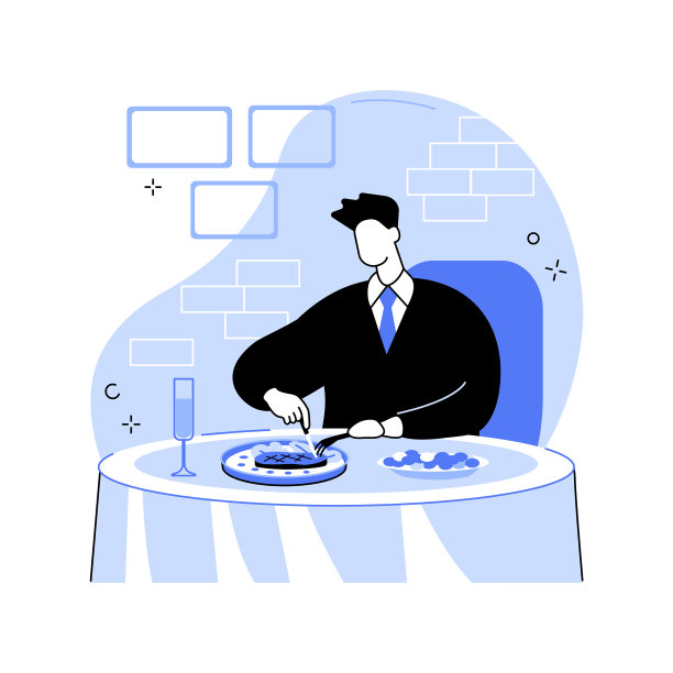 牛排屋孤立漫画图片下载