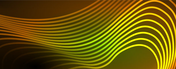 高科技霓虹灯波线动态电动运动图片下载