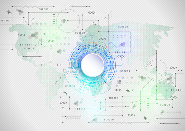 摘要技术背景高科技网络通信概念图片下载