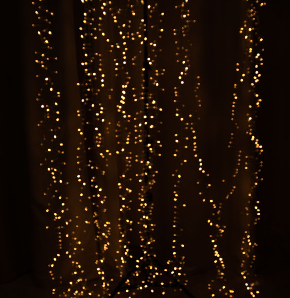 挂着圣诞花环的照片图片下载