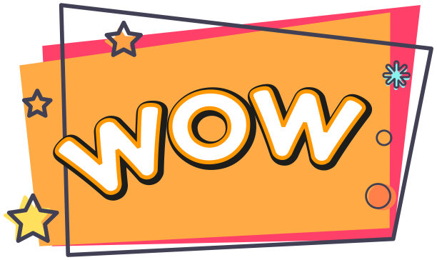 漫画语音泡泡与表情文字哇。以贴纸形式的对话惊奇短语图片下载