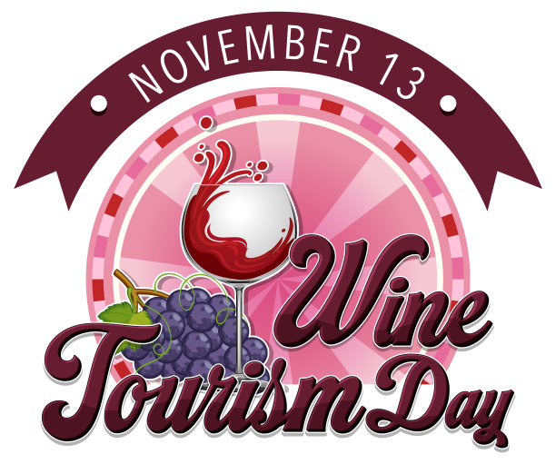 葡萄酒旅游日旗帜设计图片下载