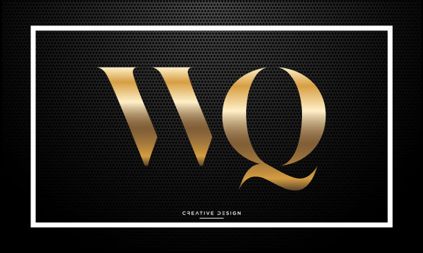 字母图标Logo WQ或QW字母组合图片下载