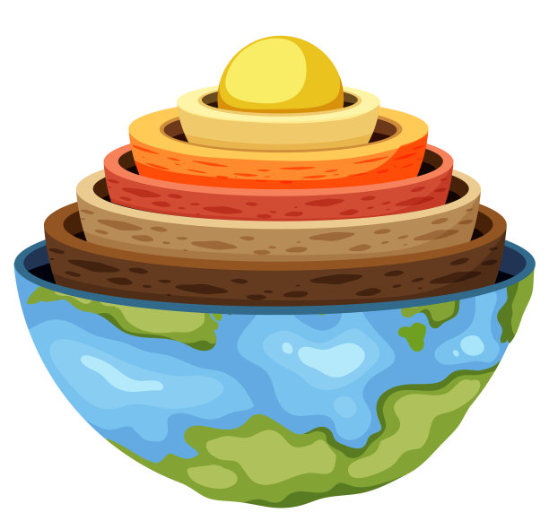 岩石圈的层图片下载