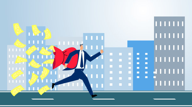 城里有钱的商人图片下载