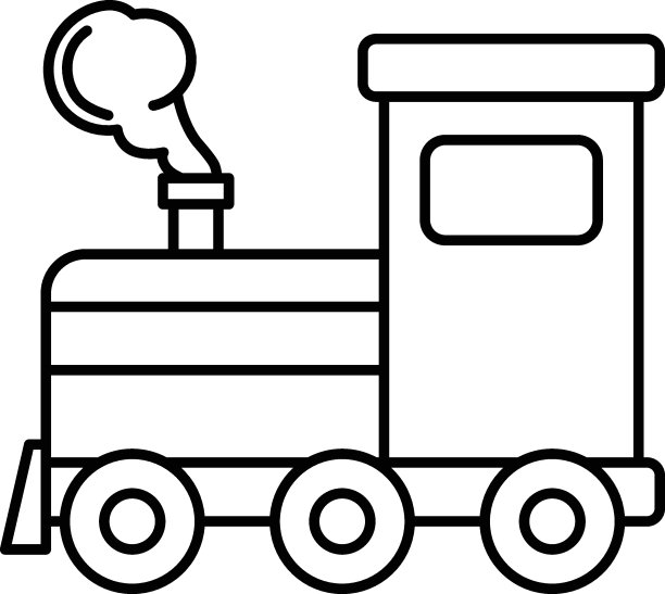 复古蒸汽机生产空气和噪音污染概念矢量图标设计，环境污染符号，化学生物污染标志，污染物股票插图图片下载