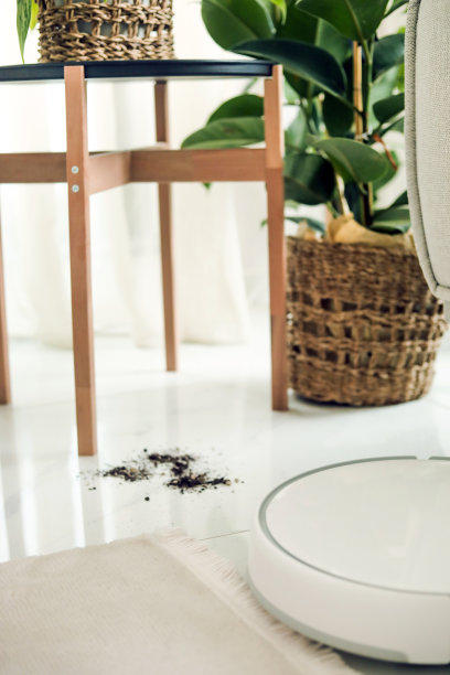 家居科技，机器人吸尘器，新生活方式图片下载