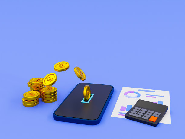 3d最小在线赚钱的概念。将数字货币变成真实货币。理财理念。钱从智能手机流出。三维渲染插图。图片下载