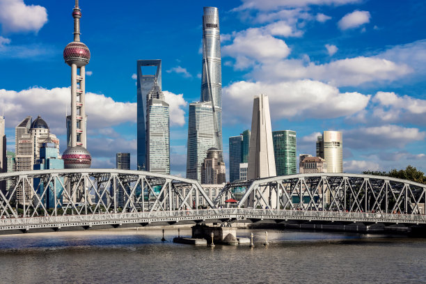 上海全景天际线图片下载