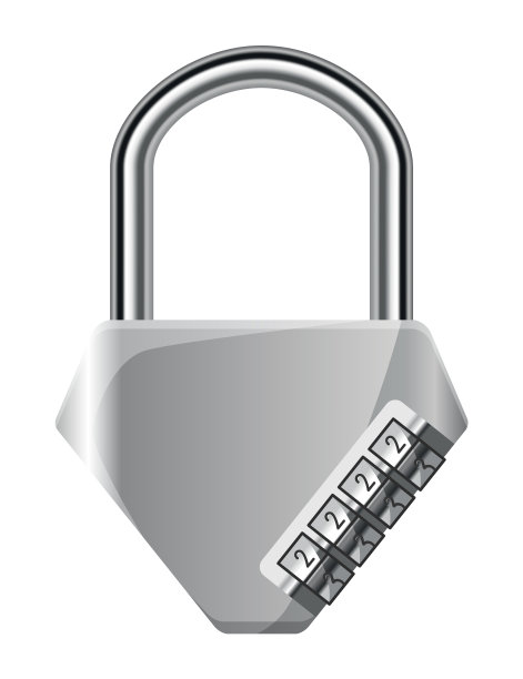 代码挂锁与密码代码组合锁图片下载