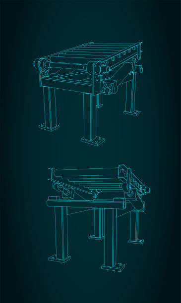 输送机提升机构图片下载
