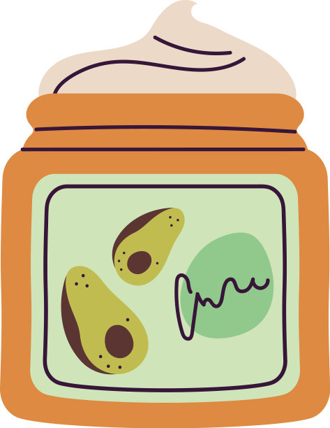 美容牛油果霜图片下载