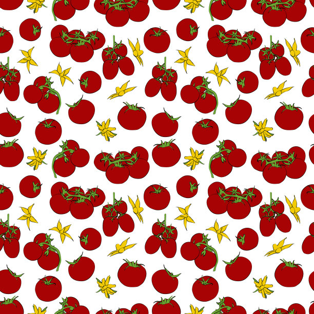 一组无缝的背景图形图片下载