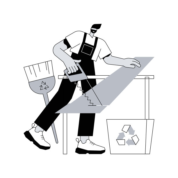 无废木制品抽象概念图片下载